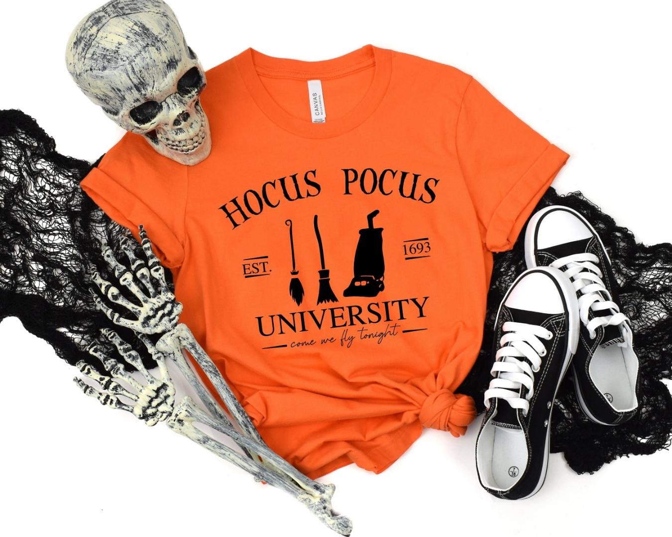 Come We Fly Shirt, Hocus Pocus University Shirts, Spooky Season