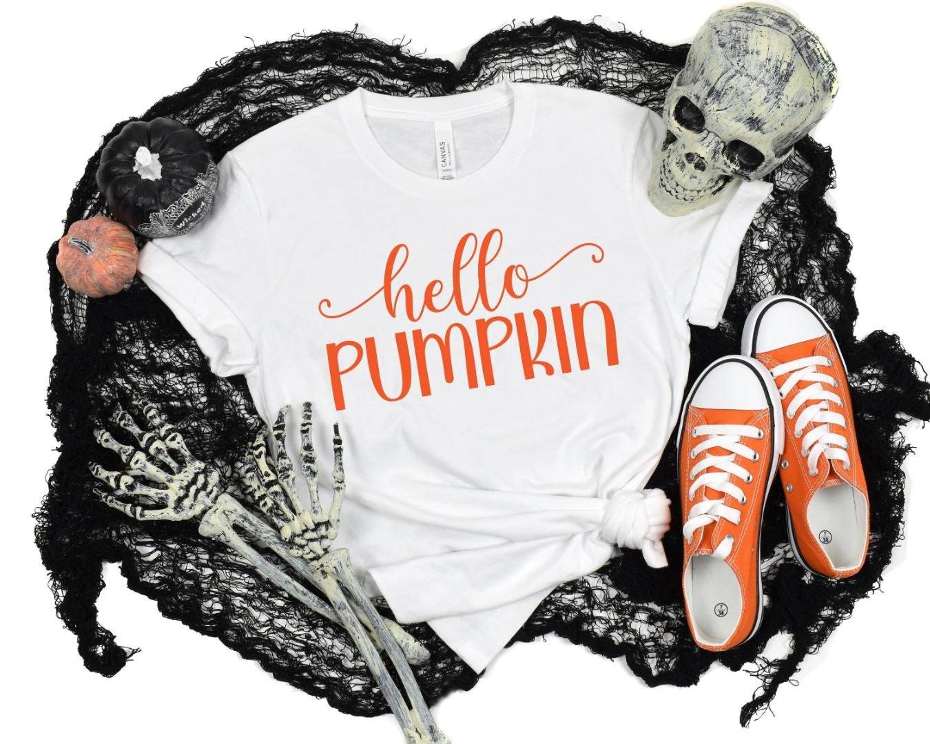 Blessed, Hello Pumpkin Shirt, Thankful Turkey Tee