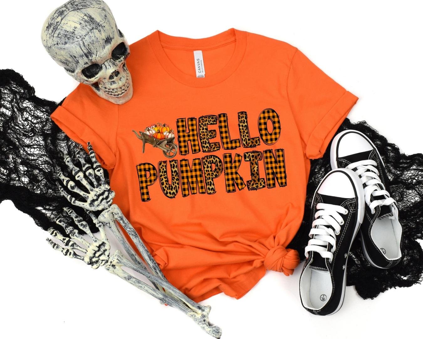 Blessed, Hello Pumpkin Shirt, Thankful Turkey Tee