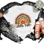 Blessed, Hello Fall Pumpkin Rainbow Shirt, Thankful Turkey