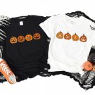 Grateful Shirt, Halloween Pumpkin Shirt, Thankful Turkey