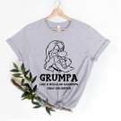 Dad Shirt, Grumpa Like a Regular Grandpa Only Grumpier T-Shirt, Grandpa Shirt