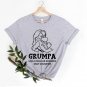 Dad Shirt, Grumpa Like a Regular Grandpa Only Grumpier T-Shirt, Grandpa Shirt