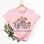 Self Love Tee, Grow Positive Thoughts Shirt, Mental Health Shirt