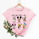 Mickey Mouse Shirt, God Says That I Am Shirt, Disneyland Trip Shirt