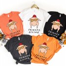 Thankful, Friends Giving Shirt, Turkey With Glasses