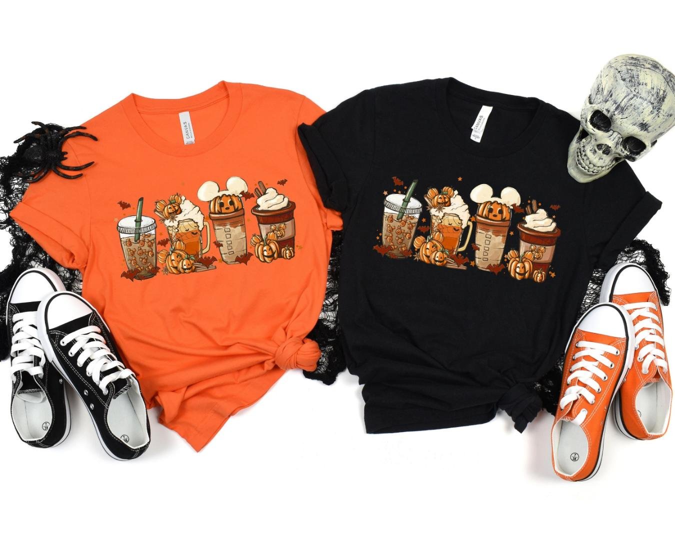 Thankful Turkey Tee, Fall Coffee Shirt, Pumpkin Spice
