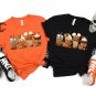 Thankful Turkey Tee, Fall Coffee Shirt, Pumpkin Spice