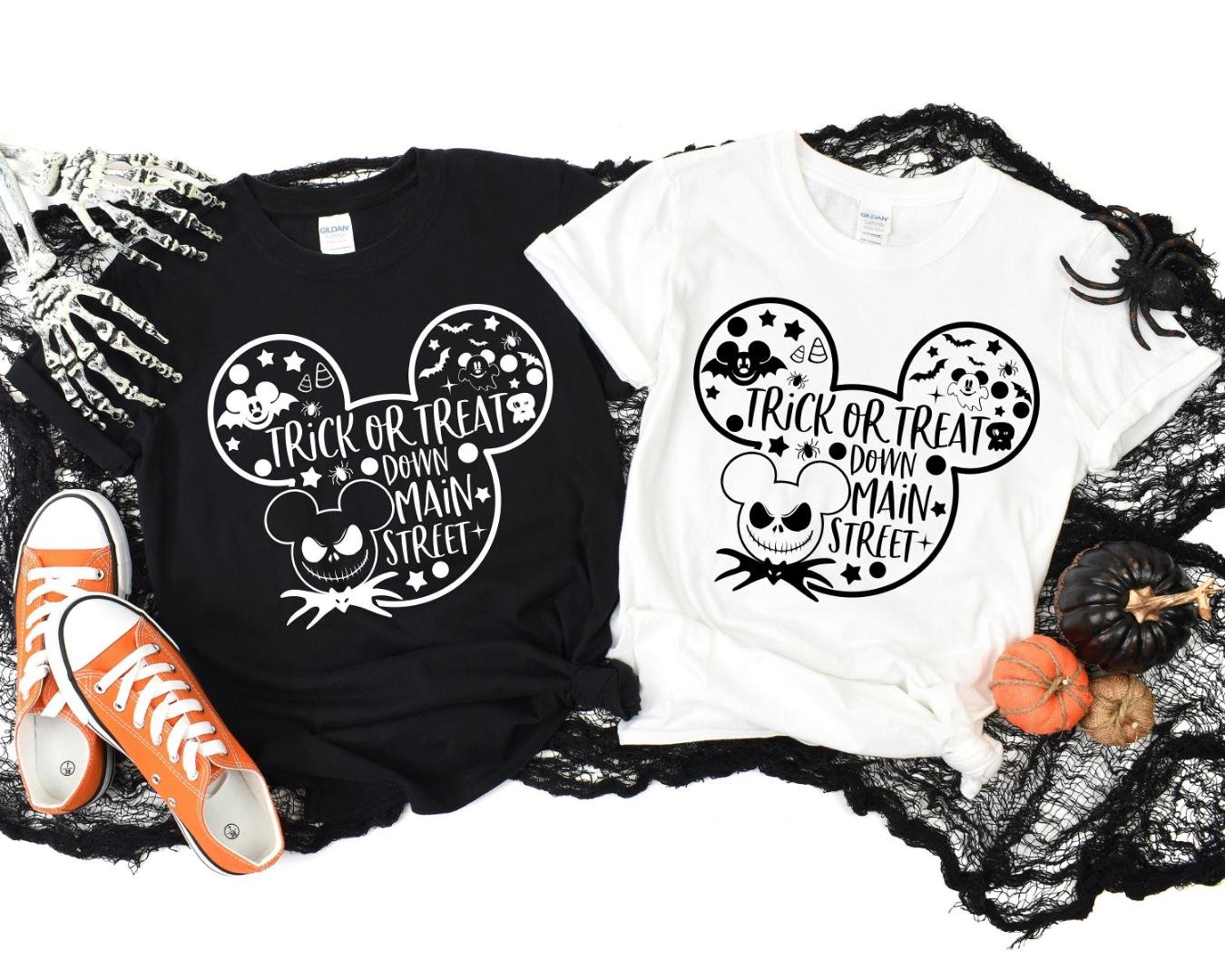Spooky Season, Disney Mickey Trick Or Treat Shirt, Halloween Party Tee
