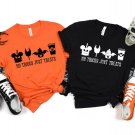 Spooky Season, Disney Mickey No Tricks Just Treats Shirt, Halloween Party Tee