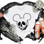 Disney Snacks Shirt, Disney Mickey Mouse Skull Shirt, Spooky Season