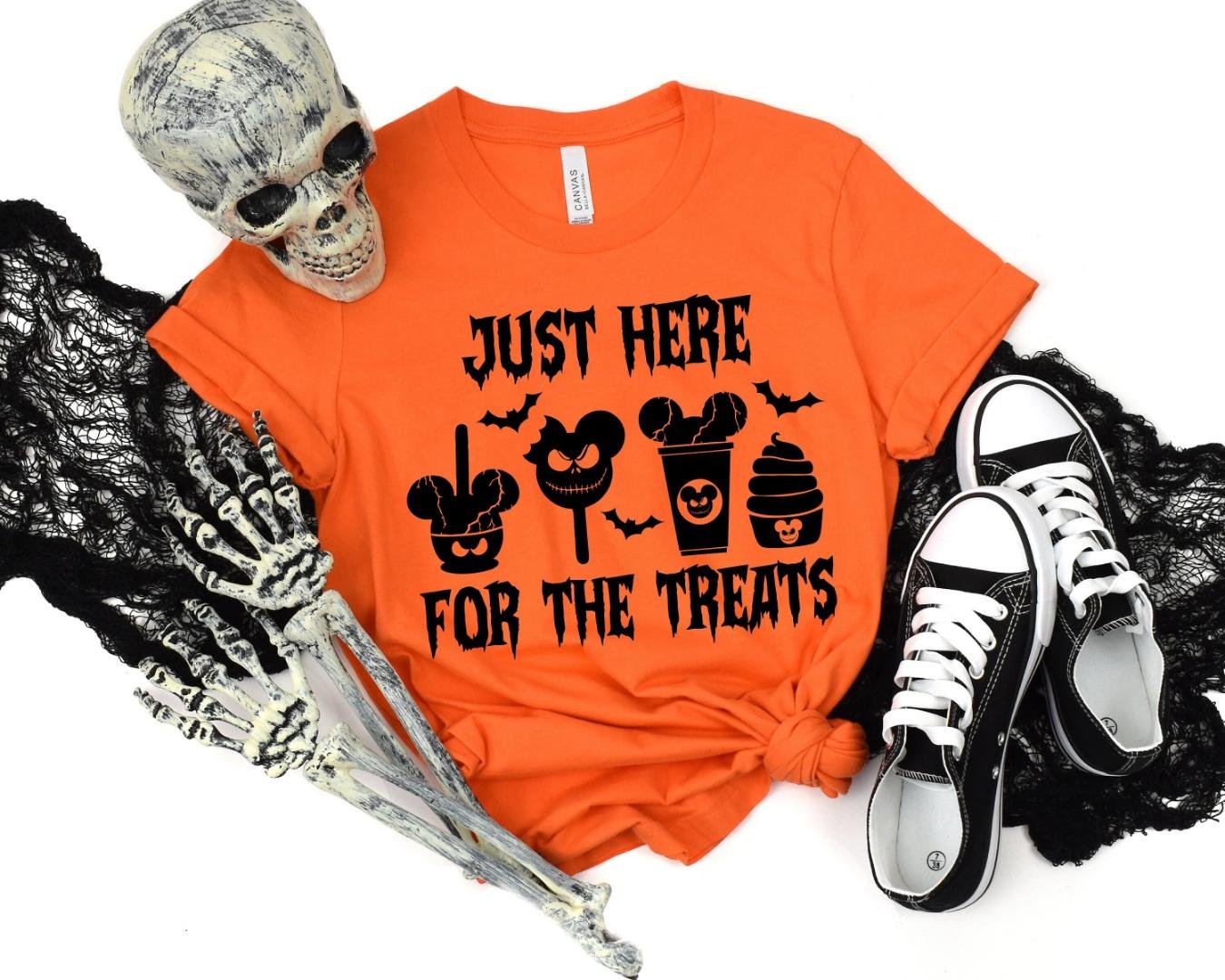 Spooky Season, Disney Mickey Just Here For The Treats Shirt, Halloween Party