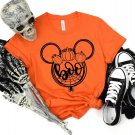 Spooky Season, Disney Mickey Boo Pumpkin Shirt, Halloween Party