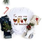 Santa Shirts, Disney Im Here For The Snacks Shirt, Christmas