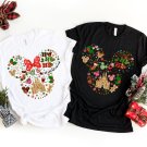 Santa, Disney Christmas Mickey Minnie Shirt, Christmas Shirt