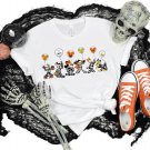 Spooky Season, Disney Characters Skeleton Shirt, Halloween Party Tee