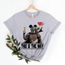 Disneyland Trip Shirt, Darth Vader and Baby Yoda with Mickey Balloon Shirt, This Is The Way Shirt