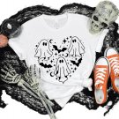 Creep It Real Tee, Cute Ghost Heart Shirt, Spooky Season