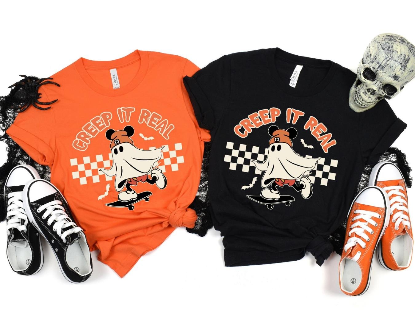 Spooky Season, Creep It Real Shirt, Cute Ghost Shirt