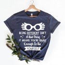 Wizard School Shirt, Being Different Isnt A Bad Thing Shirt, Wizard Wand