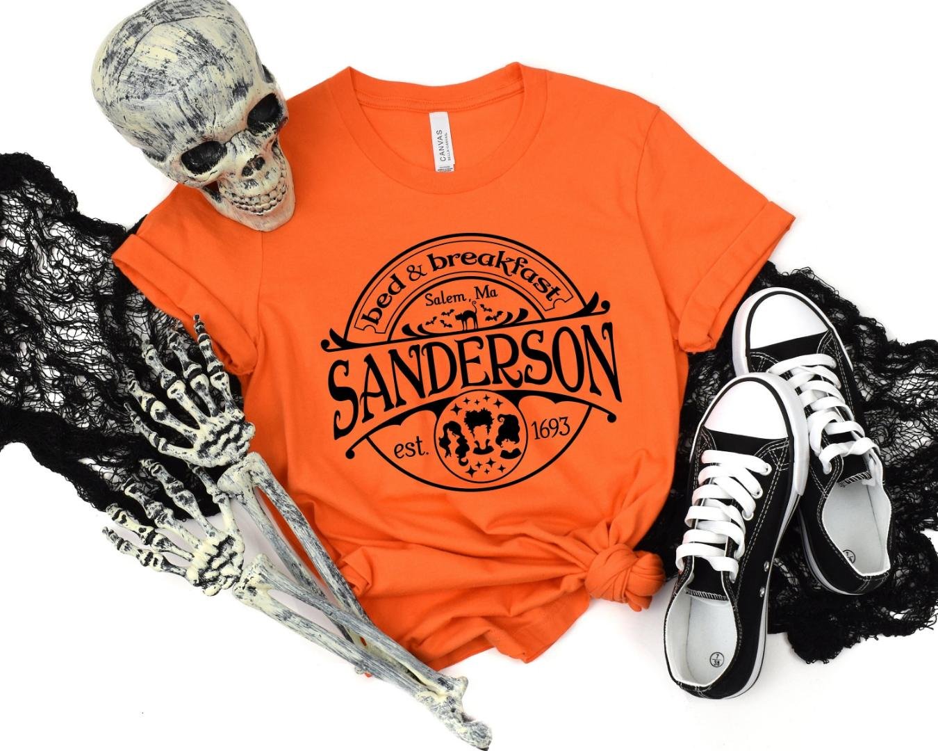Spooky Season, Bed Breakfast Sanderson Sisters Shirt, Halloween Party Tee