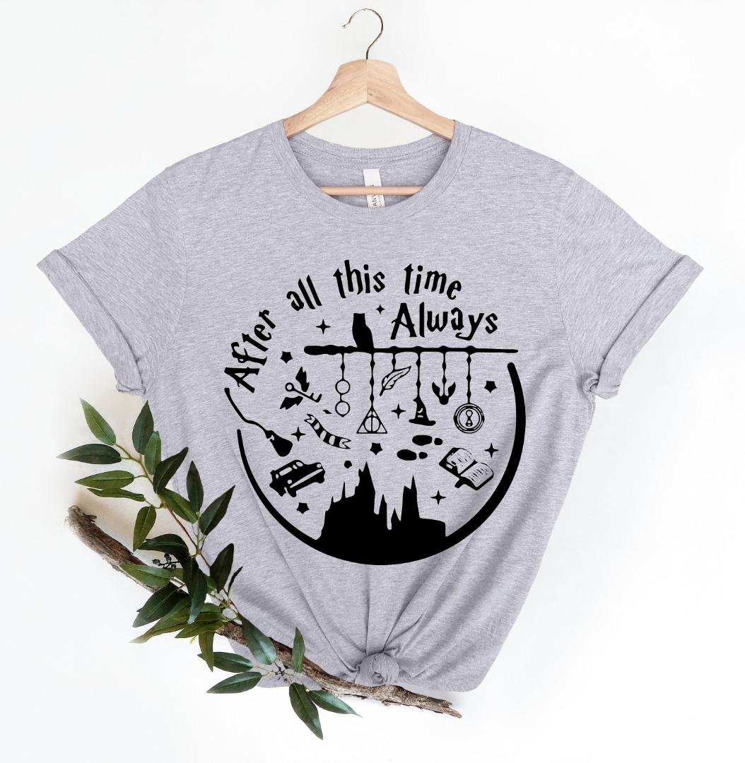 Wizard School Shirt, All This Time Always Shirt, Wizard Wand