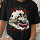 North Pole Train Shirt, North Pole Express Tee, Vintage Christmas Train Shirt