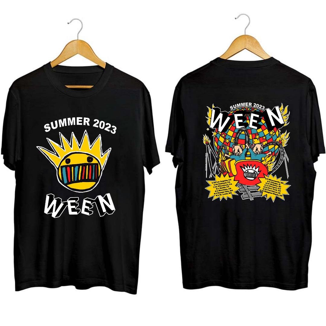 Ween Rock Band Fan Shirt, Ween Summer Tour 2023 Shirt, Ween 2023 Shirt