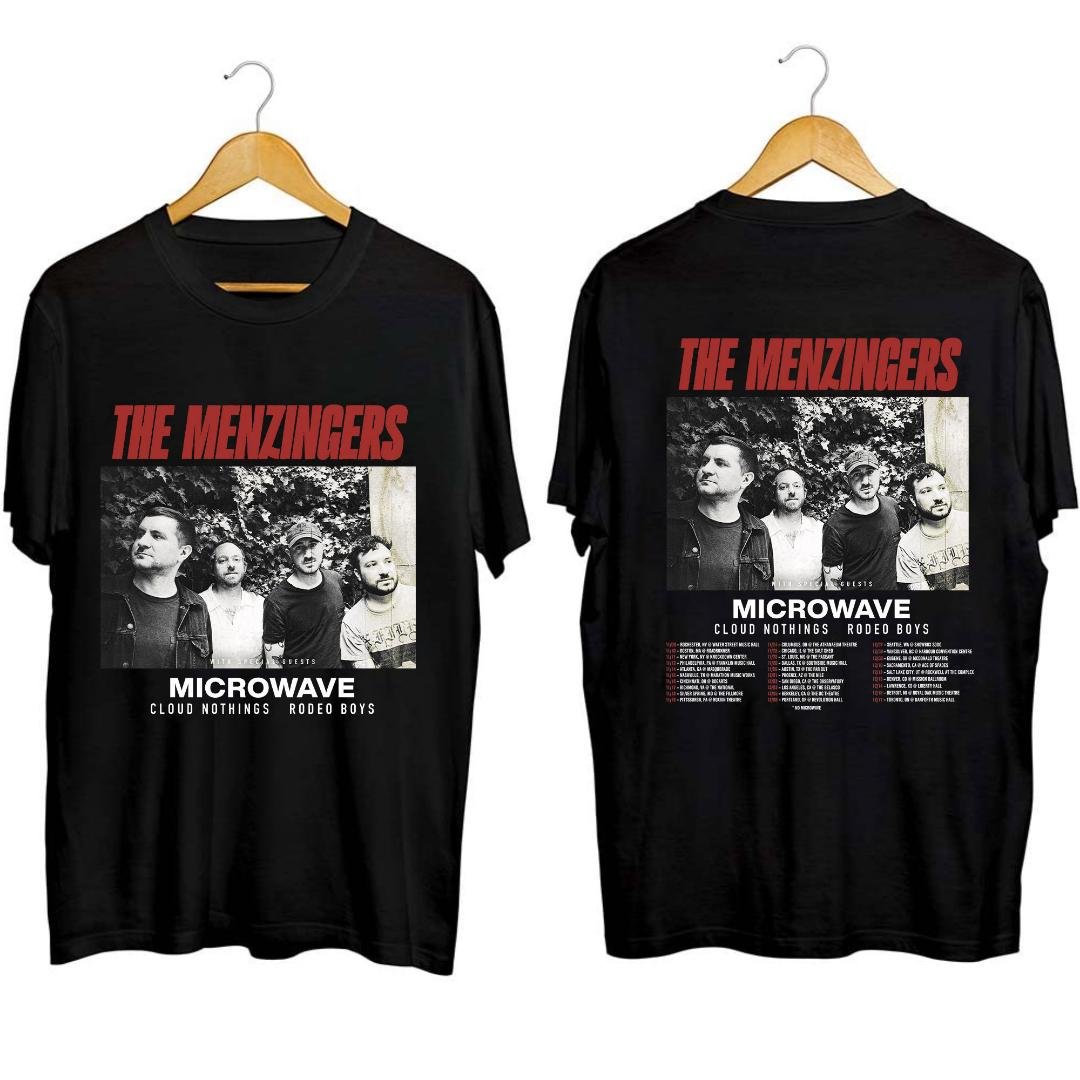 Cloud Nothings, The Menzingers With Microwave, Rodeo Boys North American Headline Tour Shirt