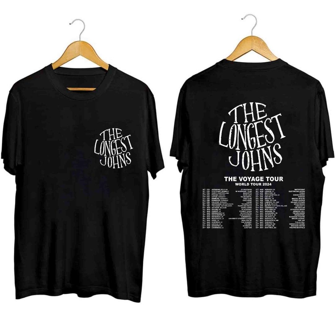The Longest Johns Band Fan Shirt, The Longest Johns 2024 World Tour Shirt