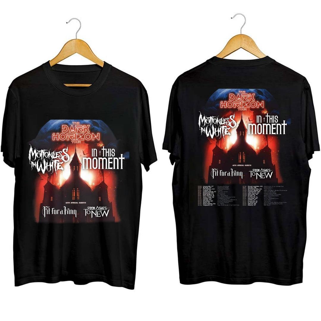The Dark Horizon Co-headline Tour With In This Moment And Motionless In White Shirt