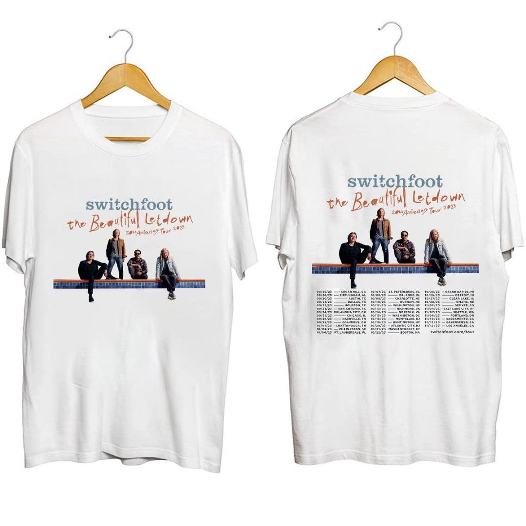 Switchfoot Rock Band Shirt, Switchfoot The Beautiful Letdown Tour 2023 Shirt