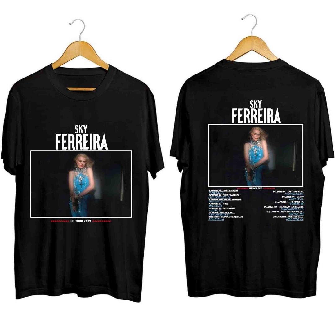 Sky Ferreira Fan Shirt, Sky Ferreira Fall Tour 2023 Shirt, Sky Ferreira 2023 Concert Shirt