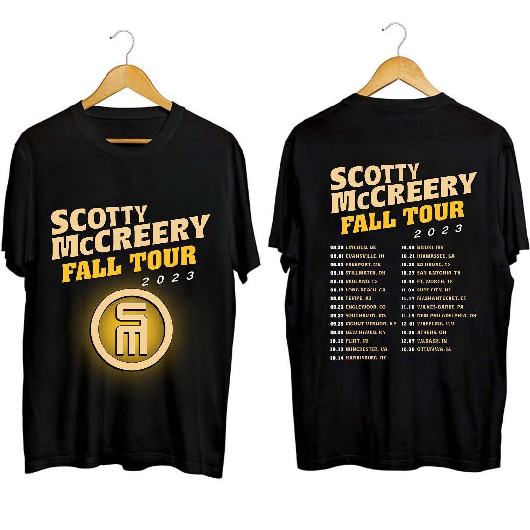 Scotty McCreery Concert Shirt, Scotty McCreery Fall Tour 2023 Shirt, Scotty McCreery Fan Shirt