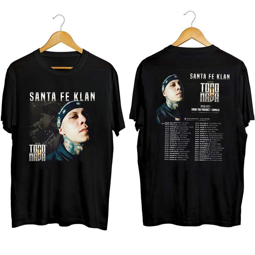 Santa Fe Klan Fan Shirt, Santa Fe Klan Todo Y Nada Tour 2023 Shirt