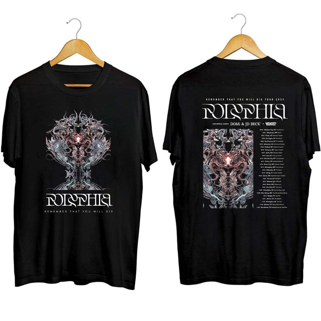 Polyphia Band Fan Shirt, Polyphia Remember That You Will Die Tour 2023 Shirt