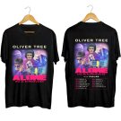 Oliver Tree Fan Shirt, Oliver Tree Alone In a Crowd 2024 Tour Shirt, Oliver Tree 2024 Tour Shirt