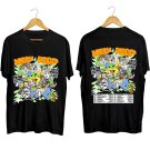 Bearings, Neck Deep With Drain, Higher Power 2024 Tour Shirt