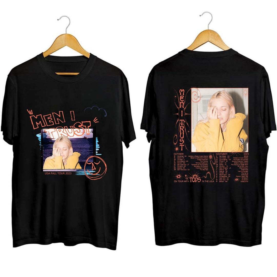 Men I Trust Fan Shirt, Men I Trust US Tour 2023 Tour Shirt, Men I Trust 2023 Concert Shirt