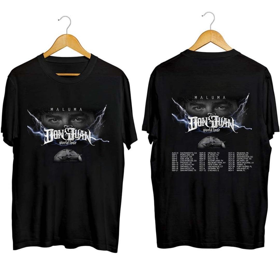 Maluma Fan Shirt, Maluma North American Tour 2023 Shirt, Maluma 2023 Concert Shirt