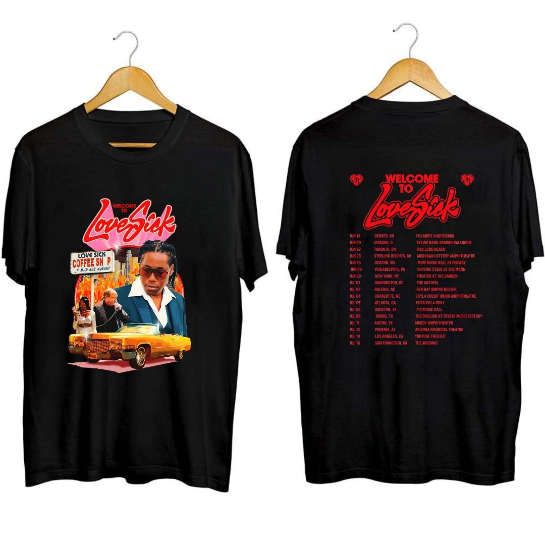 Don Toliver Love Sick Tour 2023 Shirt, Love Sick North America Tour 2023 Shirt