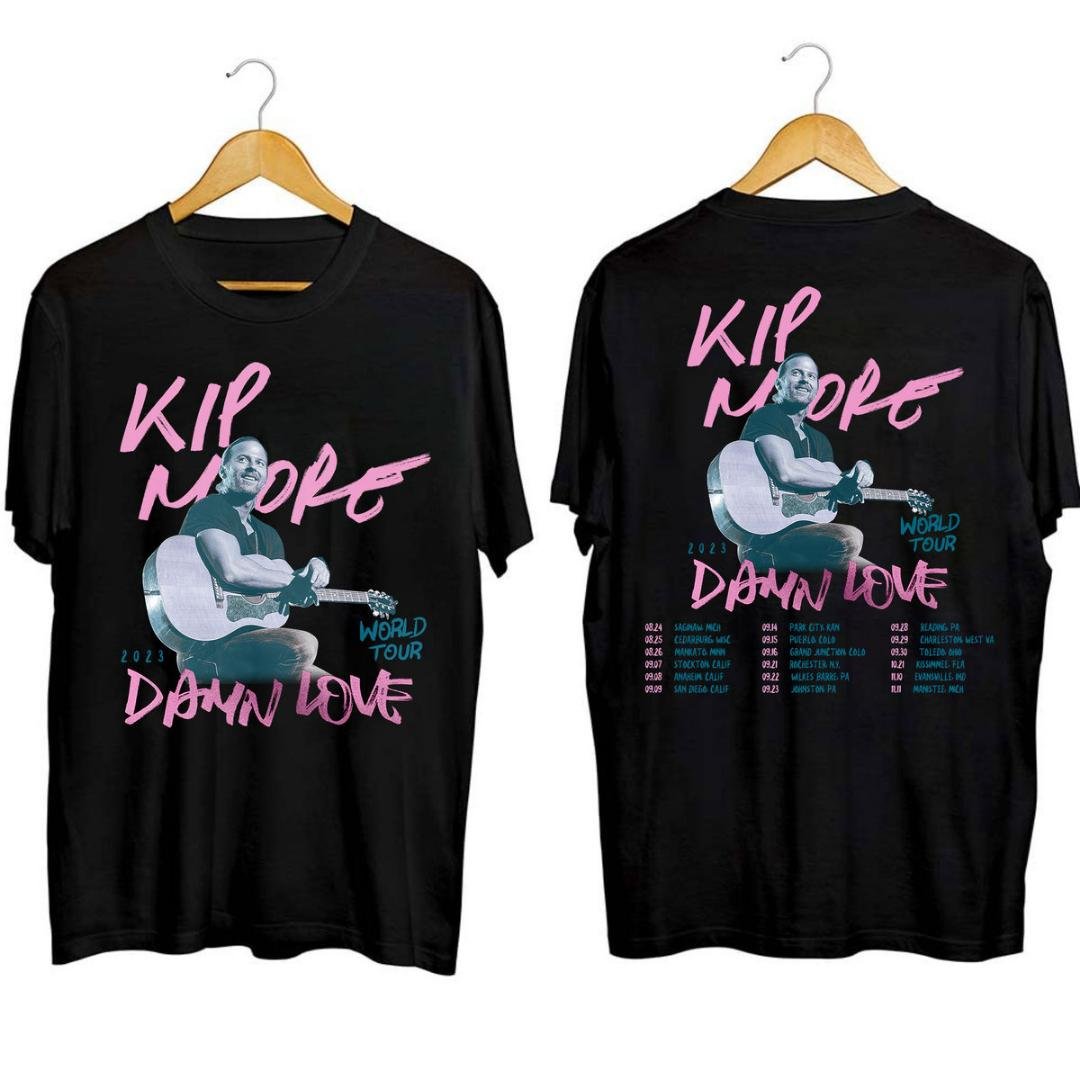Kip Moore Fan Shirt, Kip Moore Damn Love Fall Tour 2023 Shirt