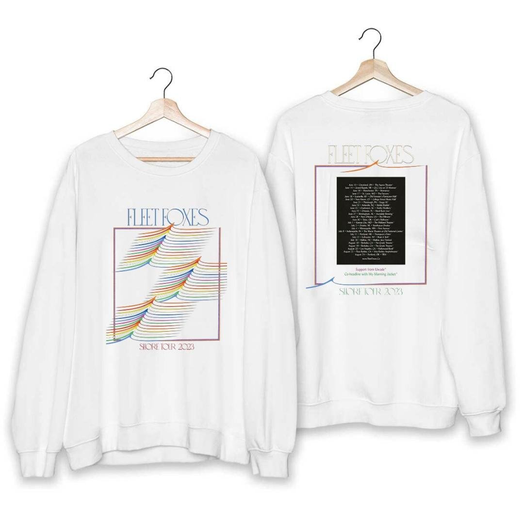 Fleet Foxes Shore Tour 2023 Shirt, Fleet Foxes 2023 Tour Shirt, Fleet Foxes Band Fan Shirt