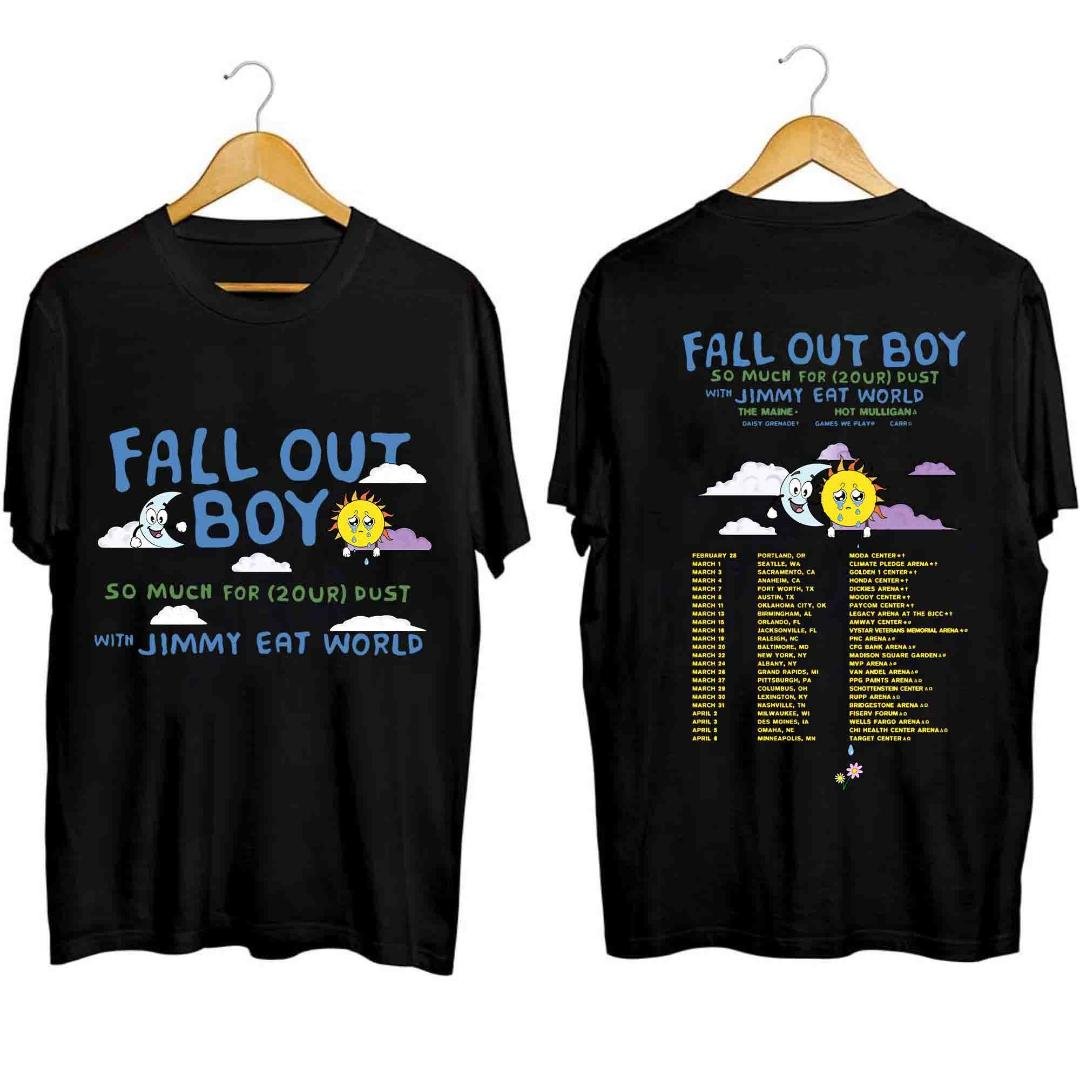 Fall Out Boy Band Fan Shirt, Fall Out Boy Shirt, So Much For Stardust Tour 2024 Shirt