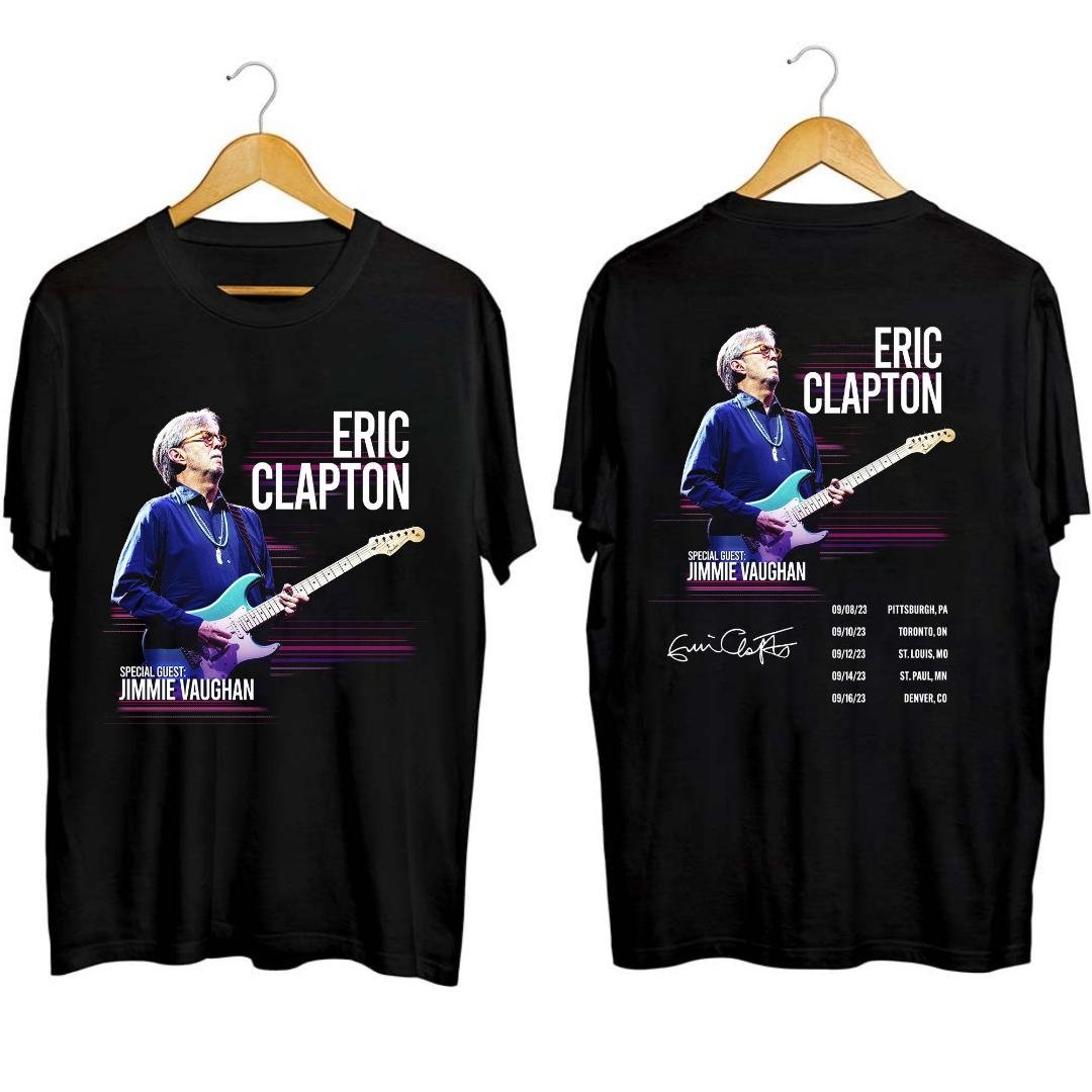 Eric Clapton Fan Shirt, Eric Clapton 2023 Tour Shirt, Eric Clapton 2023 Concert Shirt