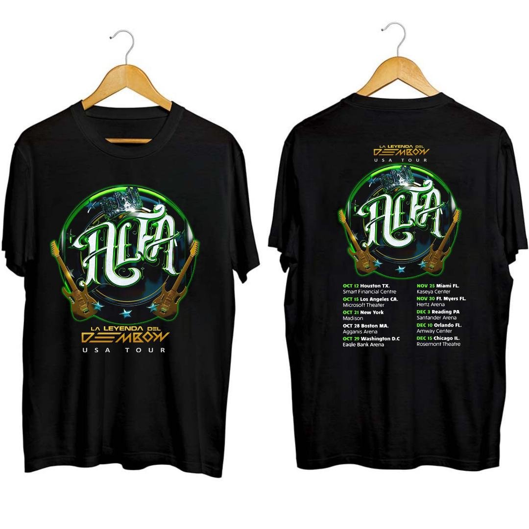 Rapper El Alfa Fan Shirt, El Alfa La Leyenda Del Dembow Tour 2023 Shirt, El Alfa 2023 Concert Shirt