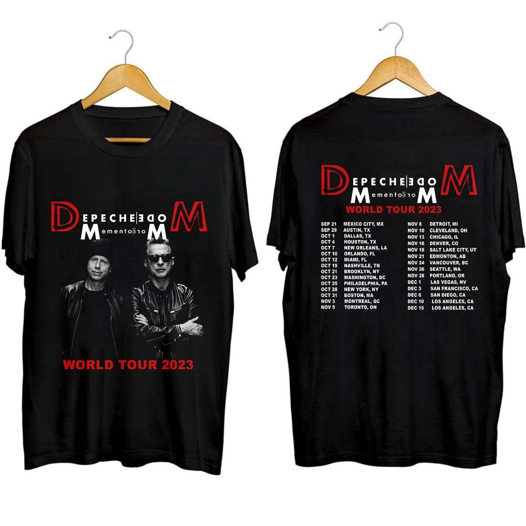 Depeche Mode Memento Mori Tour Shirt, Depeche Mode 2023 Fall Tour Shirt