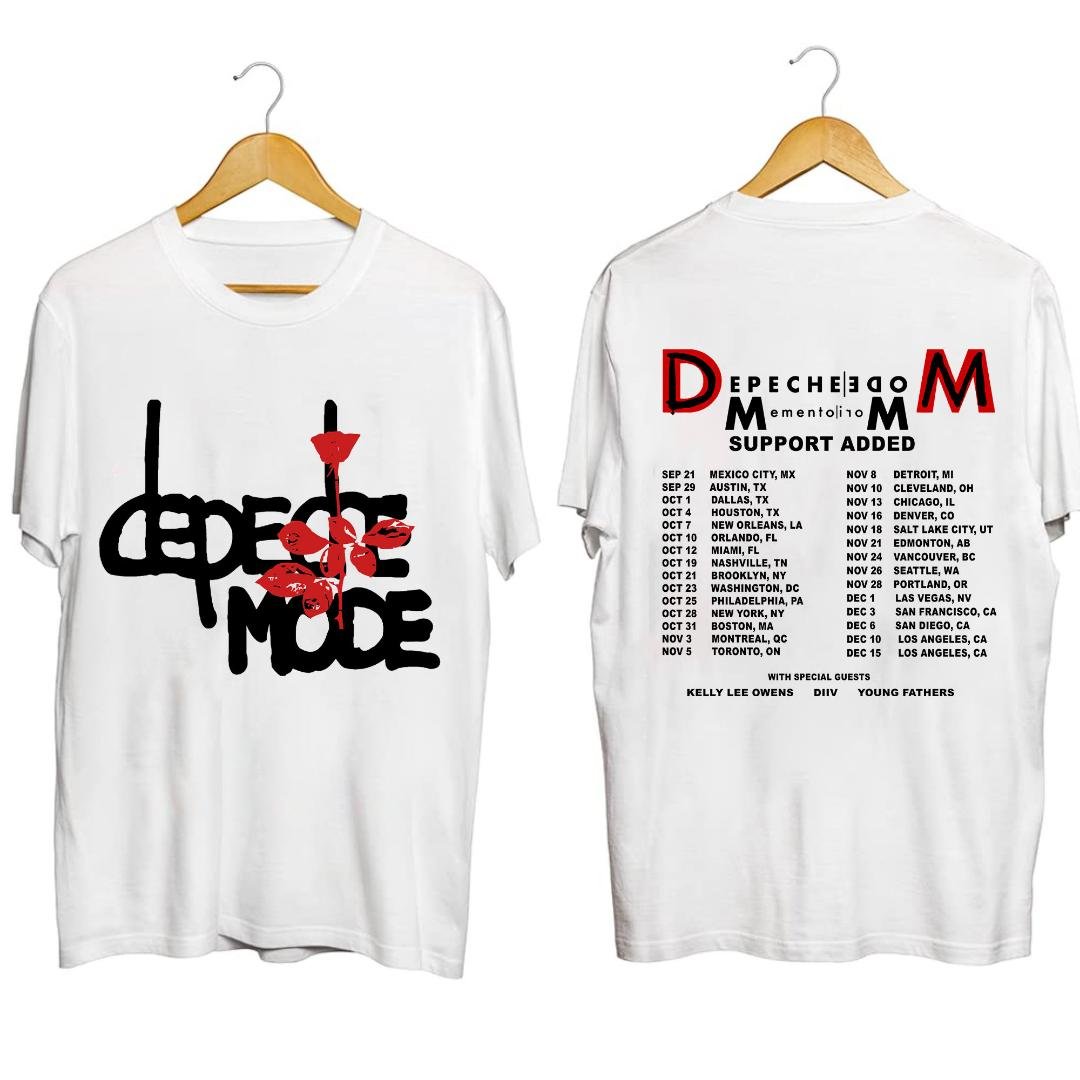 Depeche Mode Memento Mori Tour Shirt, Depeche Mode 2023 Fall Tour Shirt