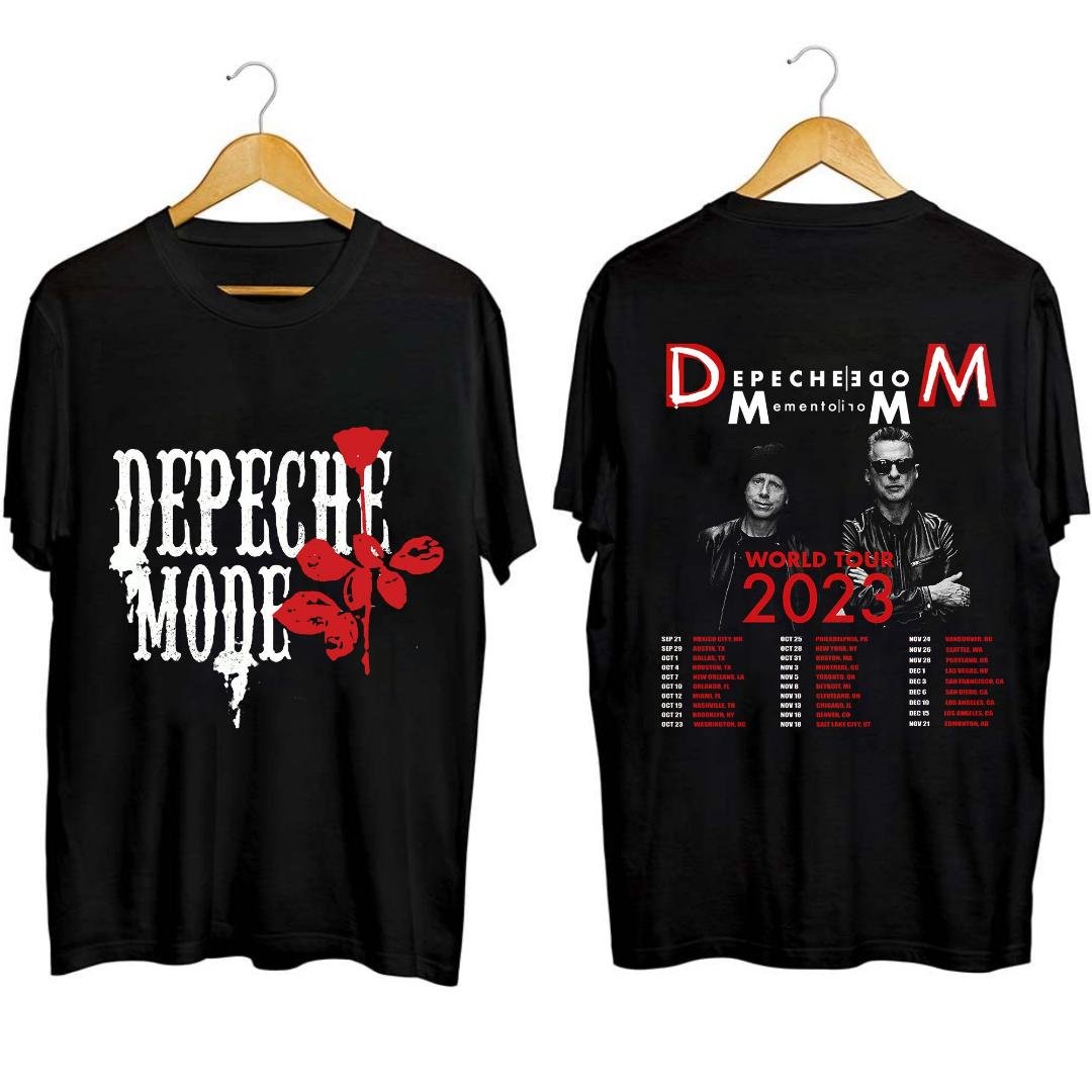 Depeche Mode Memento Mori Tour Shirt, Depeche Mode 2023 Fall Tour Shirt