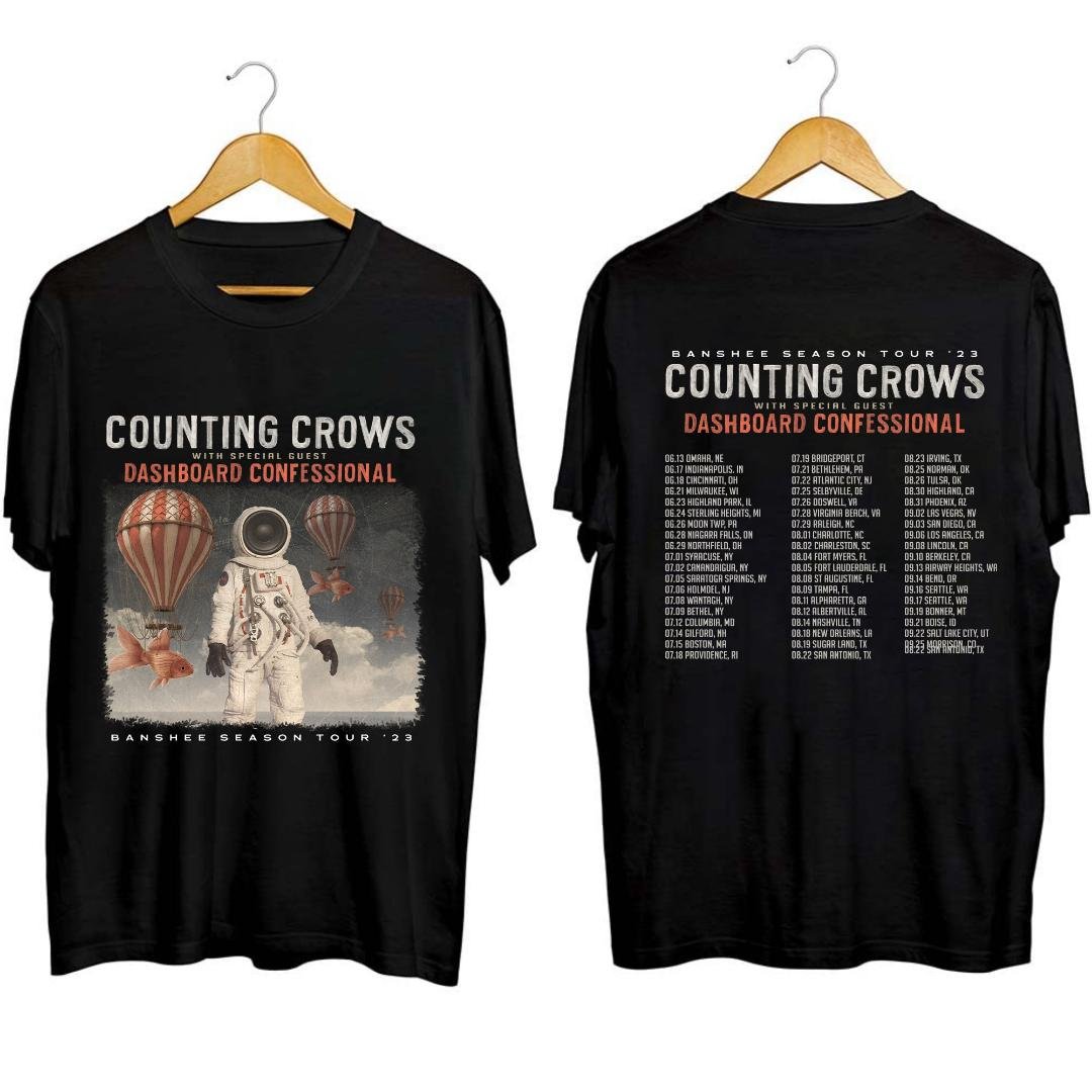 Counting Crows Banshee Season Tour 2023 Shirt, Counting Crows 2023 Concert Shirt